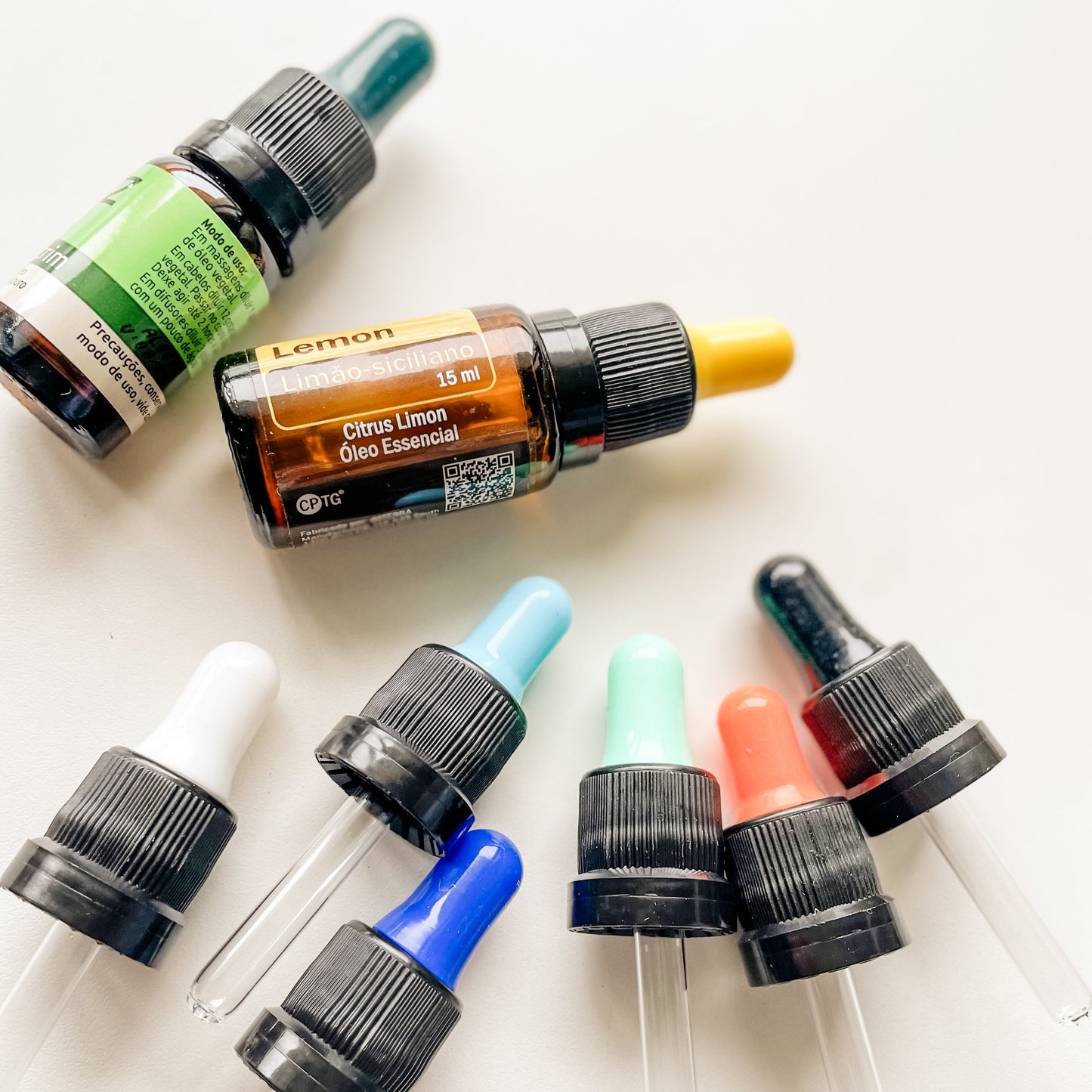 tampa CONTA-GOTAS | COLOR (KIT com 8)