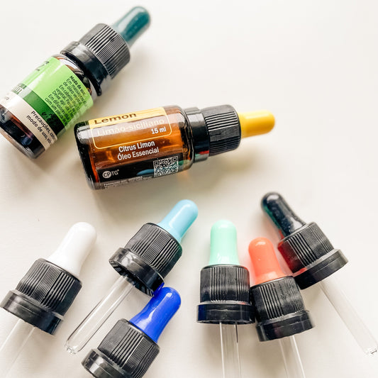 tampa CONTA-GOTAS | COLOR (KIT com 8)