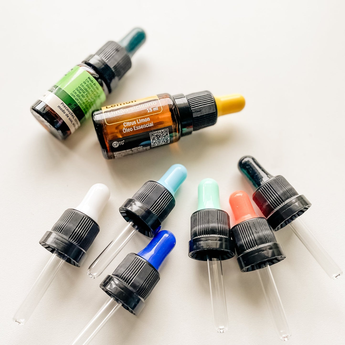 tampa CONTA-GOTAS | COLOR (KIT com 8)