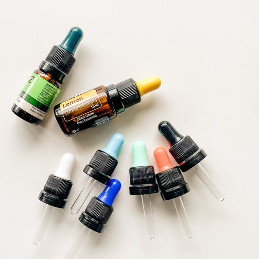 tampa CONTA-GOTAS | COLOR (KIT com 8)