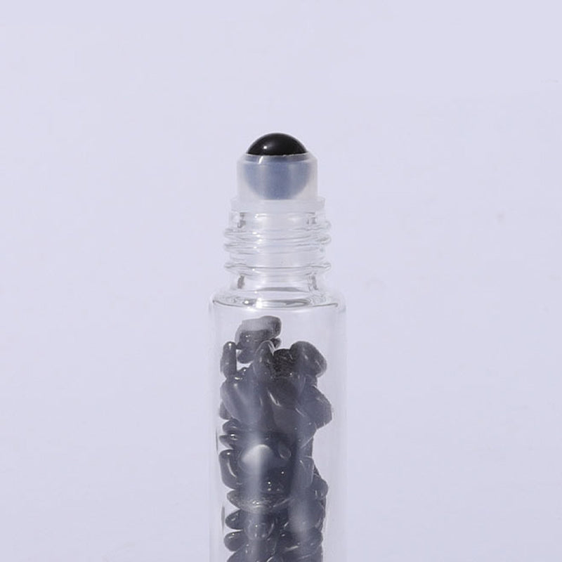 frasco ROLL-ON | tampa bambu + pedra natural