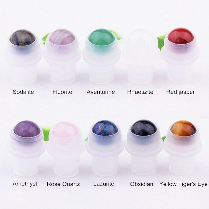 frasco ROLL-ON | tampa bambu + pedra natural