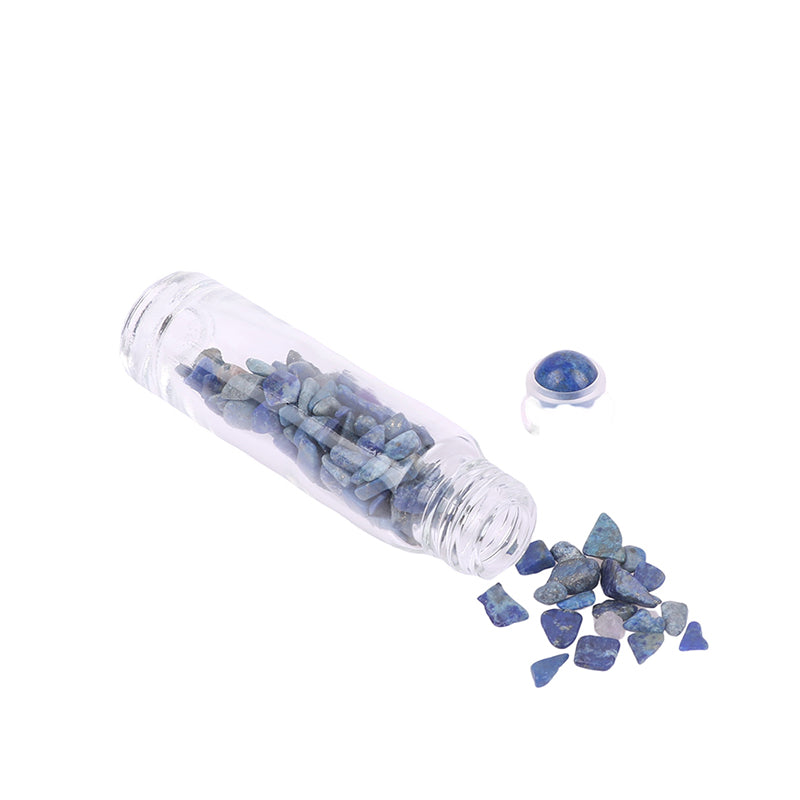 frasco ROLL-ON | tampa bambu + pedra natural