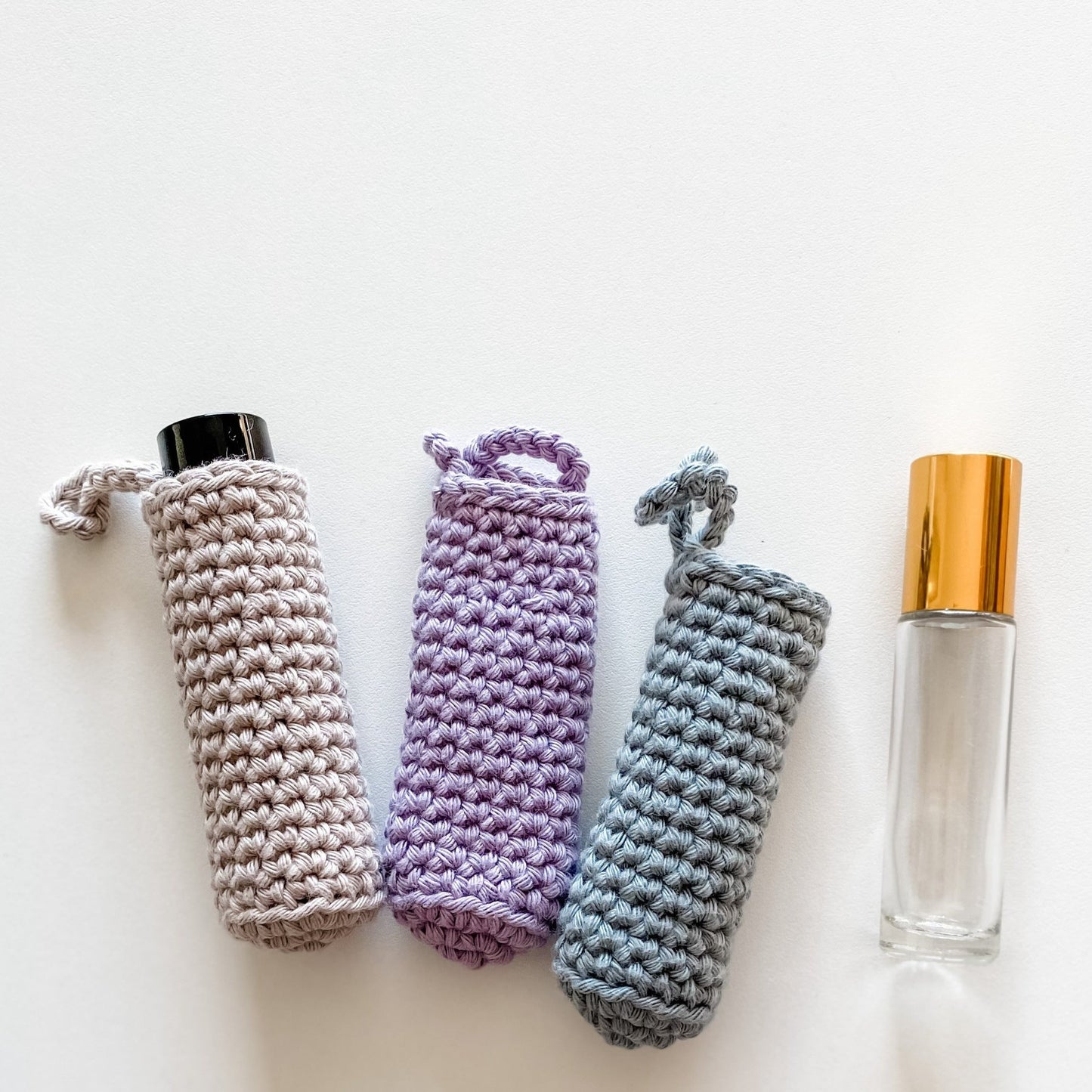 capa protetora CROCHÊ | porta frascos