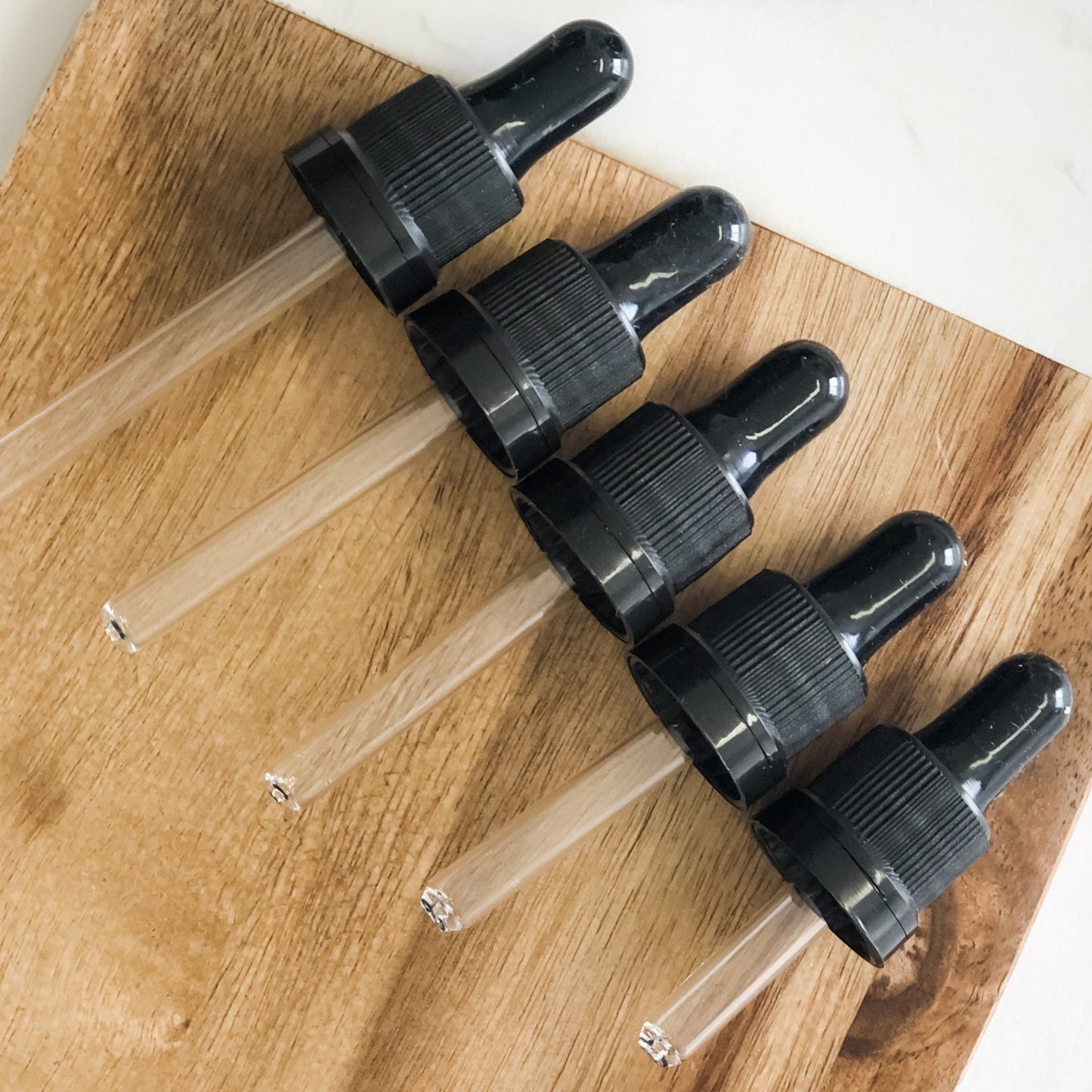 tampa CONTA-GOTAS | BULBO PRETO (KIT com 2)