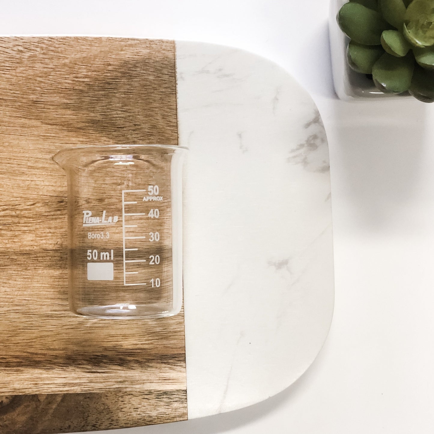 copo vidro BECKER | medidor graduado