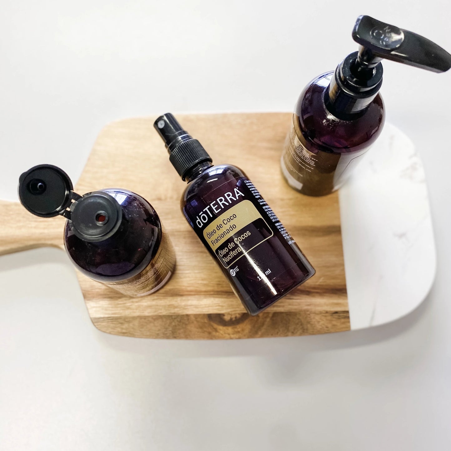 KIT tampas ROSCA 20 | para frasco óleo de coco fracionado