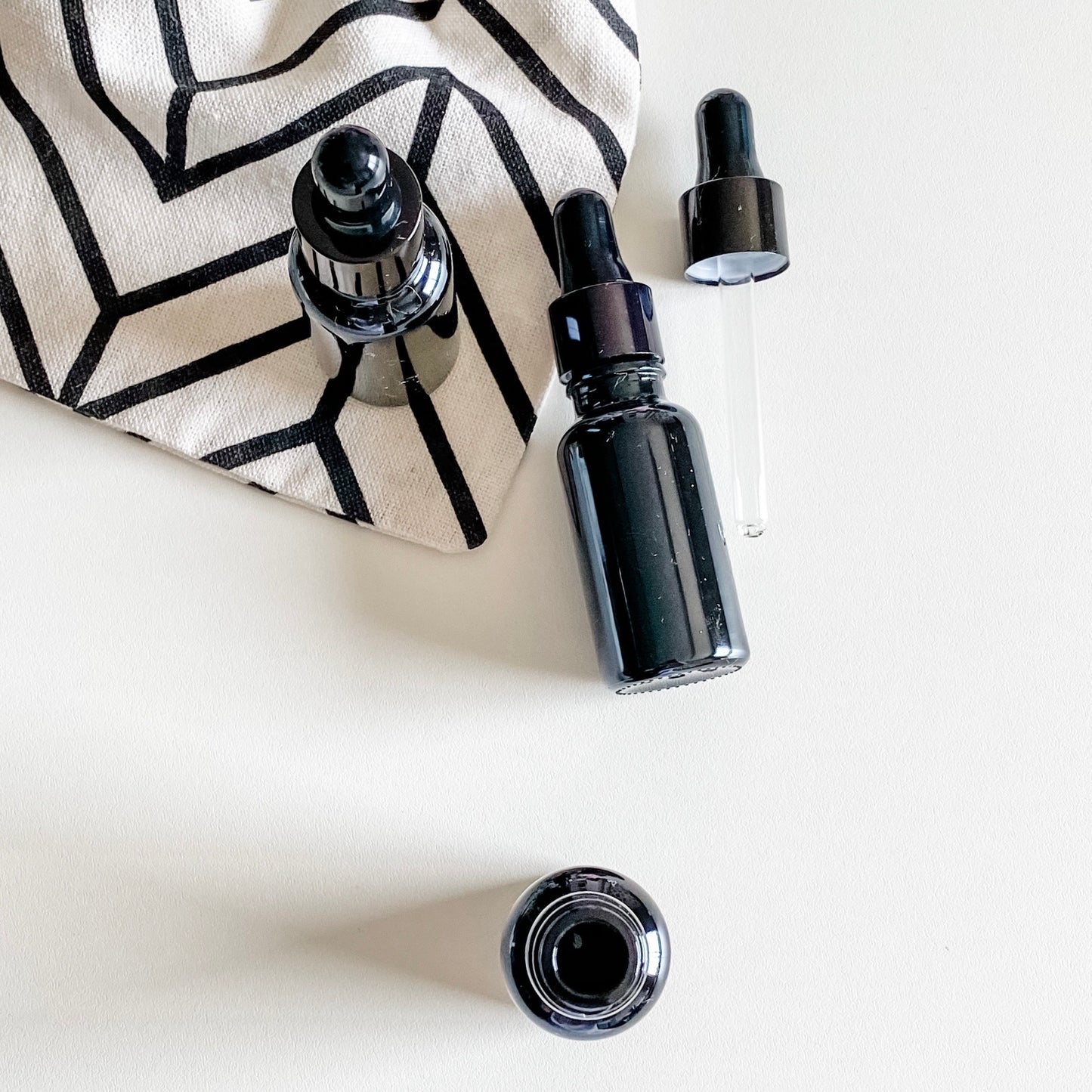 frasco CONTA-GOTAS | vidro black R.18 (KIT com 2)