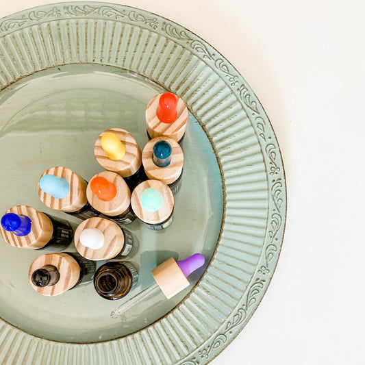 tampa CONTA-GOTAS | BAMBU (KIT com 8)