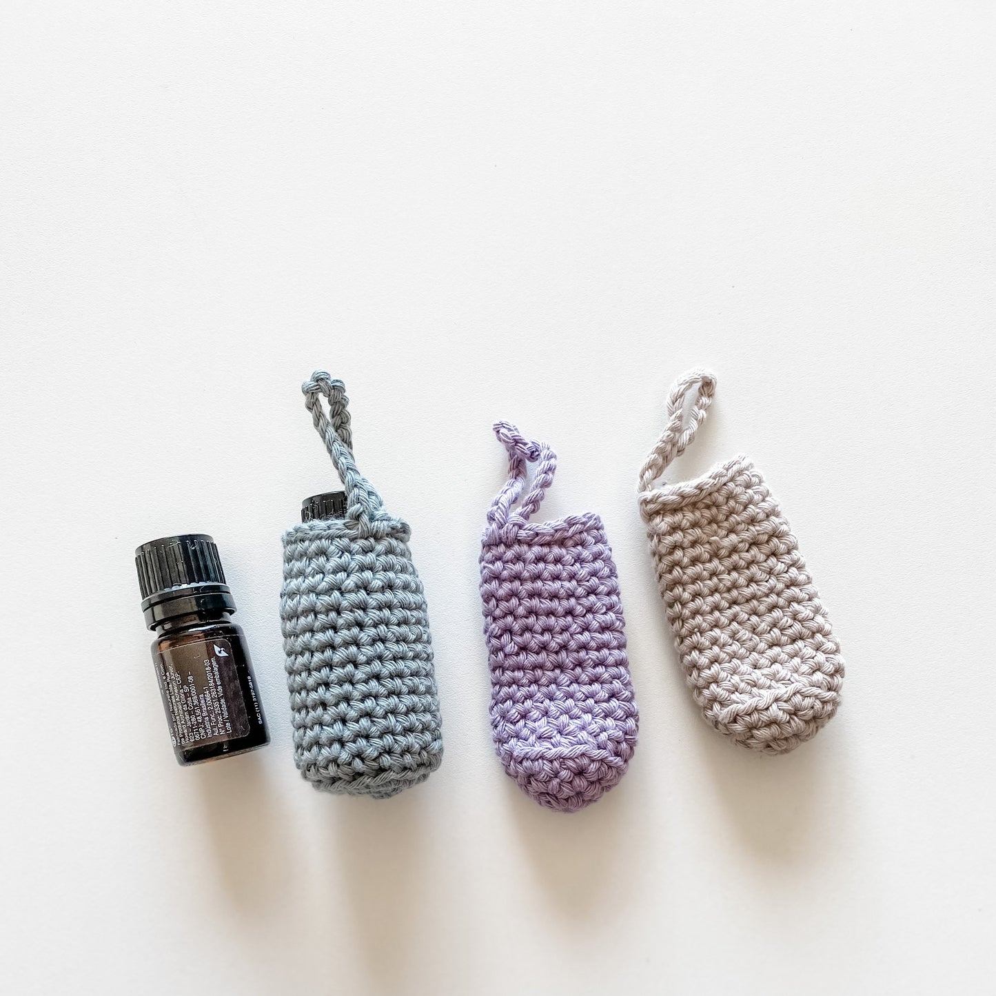 capa protetora CROCHÊ | porta frascos