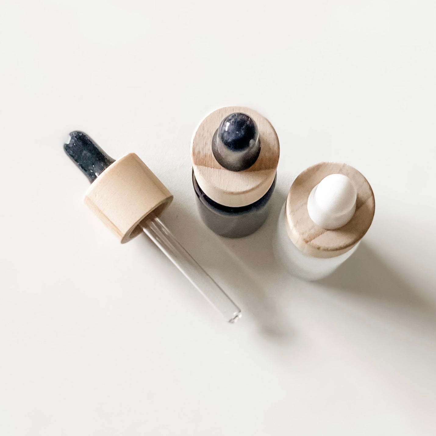 frasco CONTA-GOTAS | BLACK & WHITE (KIT com 2)